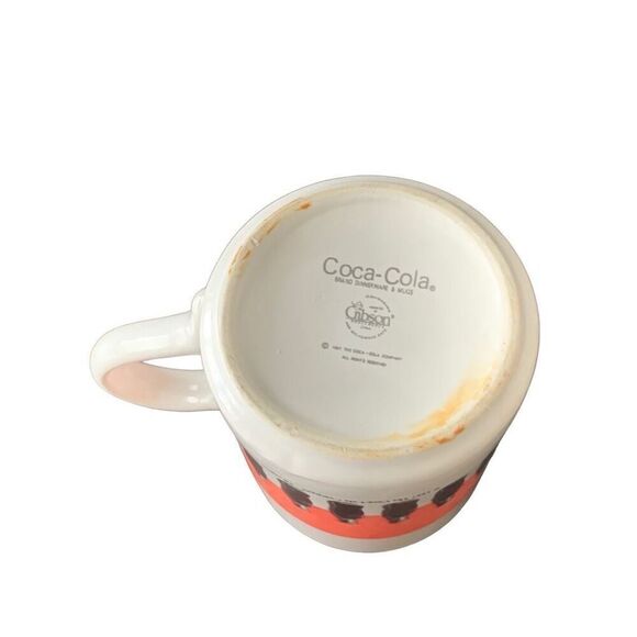 Vintage Coca-Cola 1997 Always Refreshing Collectible Logo Bottle Mug HTF - Picture 7 of 10